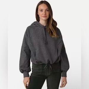 Prana Heather Gray Ziller Sweatshirt Hoodie